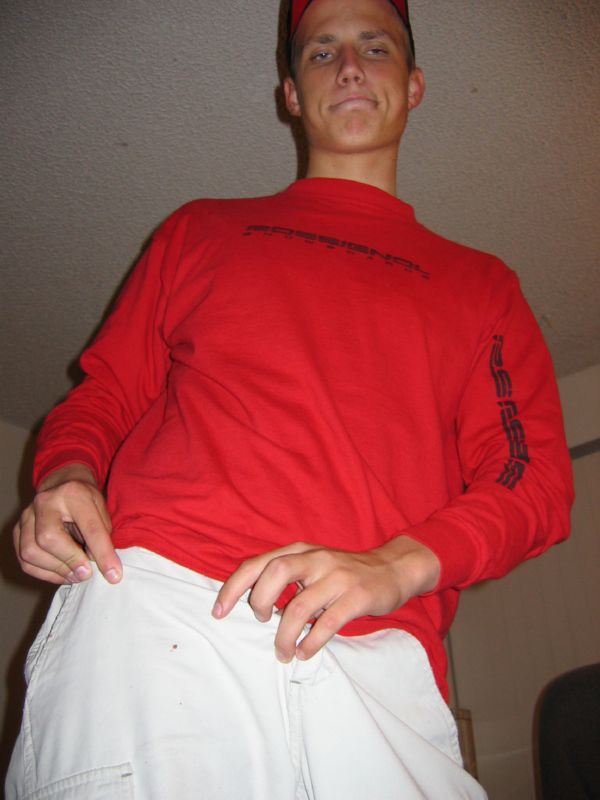 least the blood on his pants isn't his