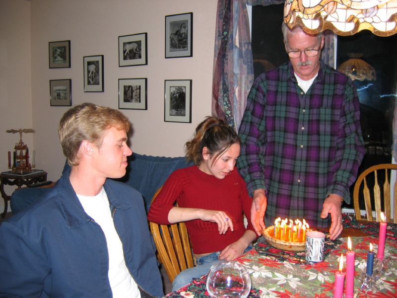 little sis, bf, and pop