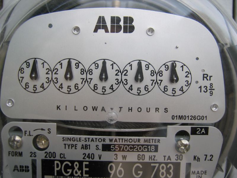meter going backward already